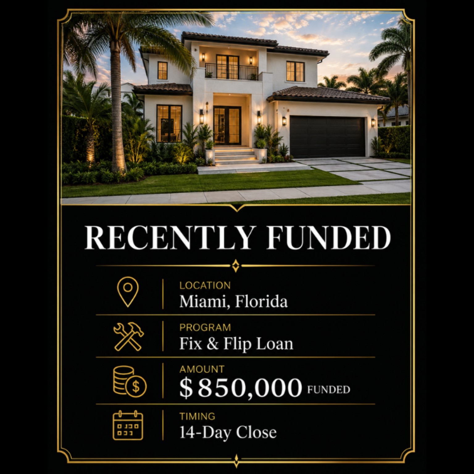 Renovation project in Miami, Florida
